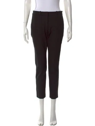 Pre-owned Joseph Straight Leg Pants In Black