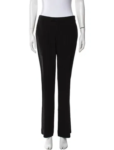 Pre-owned Joseph Straight Leg Pants In Black