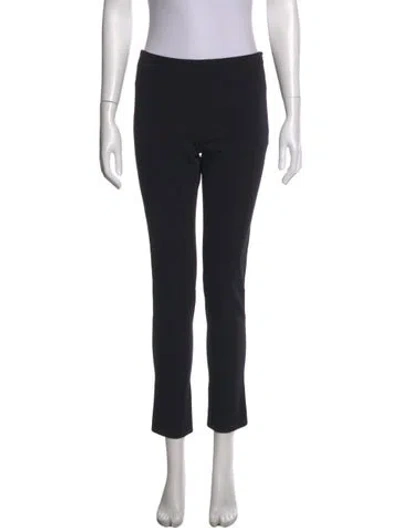 Pre-owned Joseph Straight Leg Pants In Black