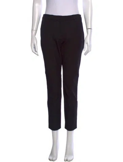 Pre-owned Joseph Straight Leg Pants In Black