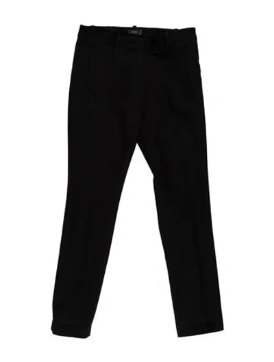 Pre-owned Joseph Straight Leg Pants In Black