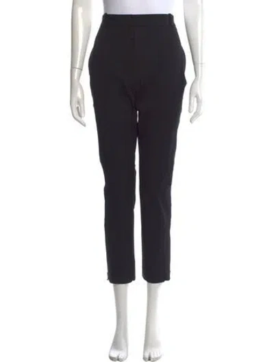 Pre-owned Joseph Straight Leg Pants In Black