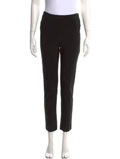 Pre-owned Joseph Straight Leg Pants In Black
