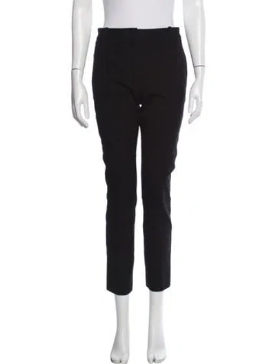Pre-owned Joseph Straight Leg Pants In Black