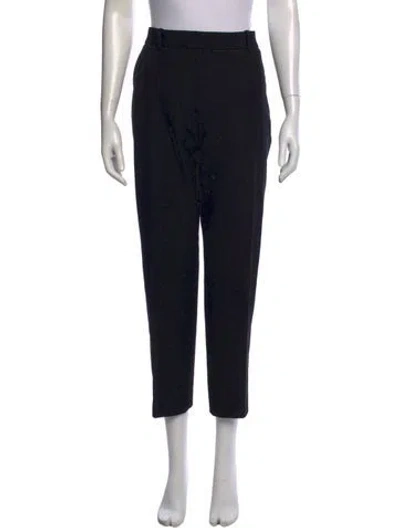 Pre-owned Joseph Straight Leg Pants In Black