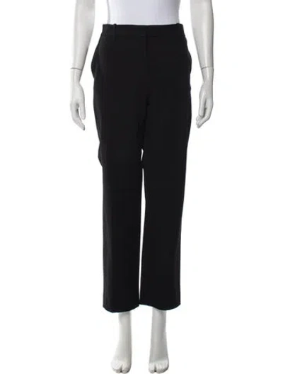 Pre-owned Joseph Straight Leg Pants In Black