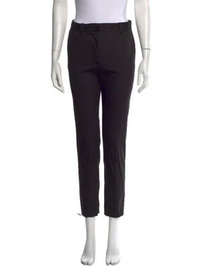 Pre-owned Joseph Straight Leg Pants In Black