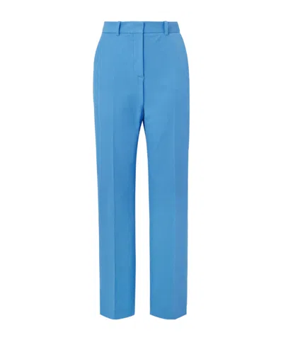 Joseph Straight Leg Pants In Blue