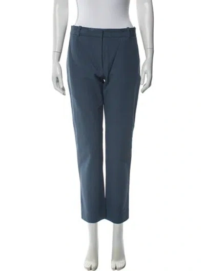 Pre-owned Joseph Straight Leg Pants In Blue