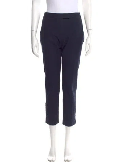 Pre-owned Joseph Straight Leg Pants In Blue