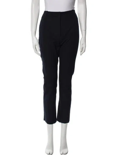 Pre-owned Joseph Straight Leg Pants In Blue