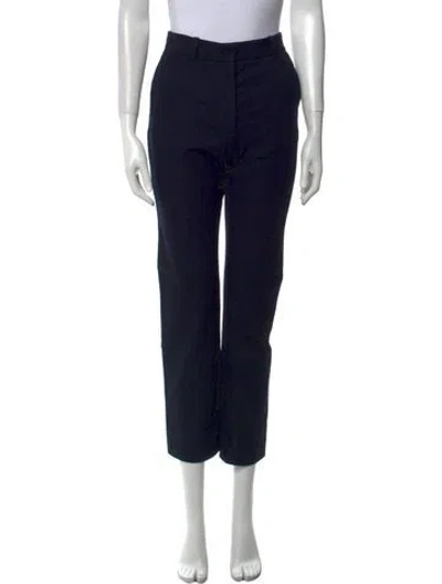 Pre-owned Joseph Straight Leg Pants In Blue