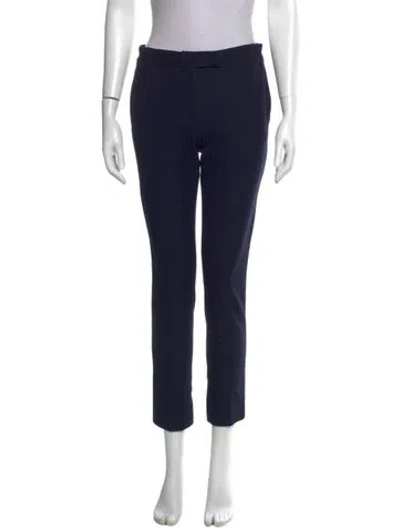 Pre-owned Joseph Straight Leg Pants In Blue