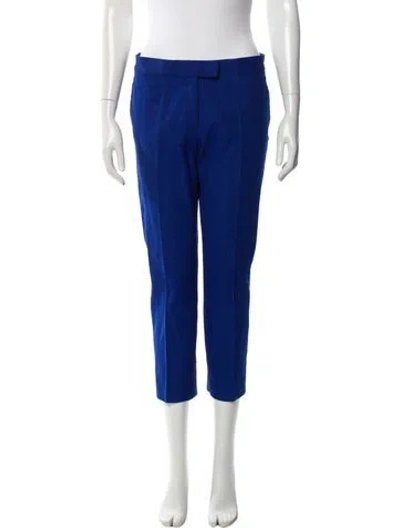 Pre-owned Joseph Straight Leg Pants In Blue