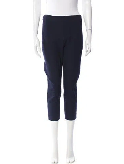 Pre-owned Joseph Straight Leg Pants In Blue