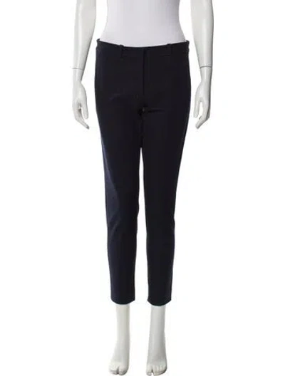 Pre-owned Joseph Straight Leg Pants In Blue