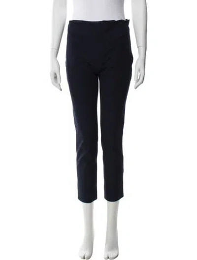 Pre-owned Joseph Straight Leg Pants In Blue
