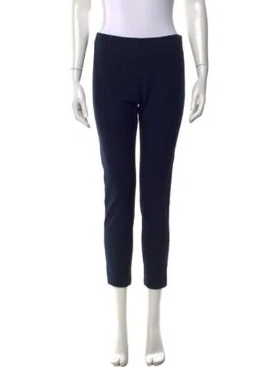Pre-owned Joseph Straight Leg Pants In Blue