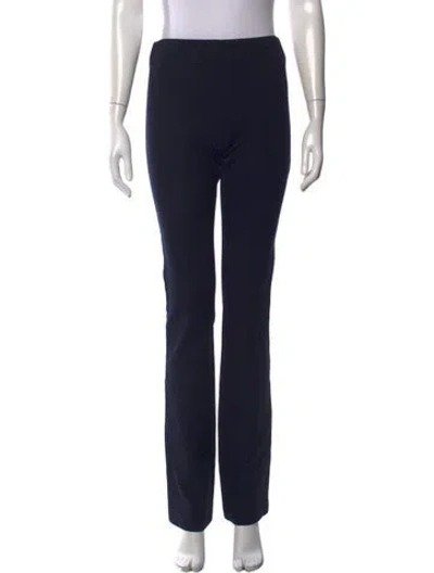 Pre-owned Joseph Straight Leg Pants In Blue