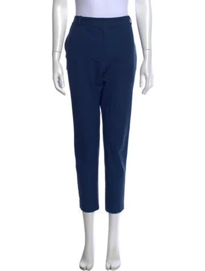 Pre-owned Joseph Straight Leg Pants In Blue