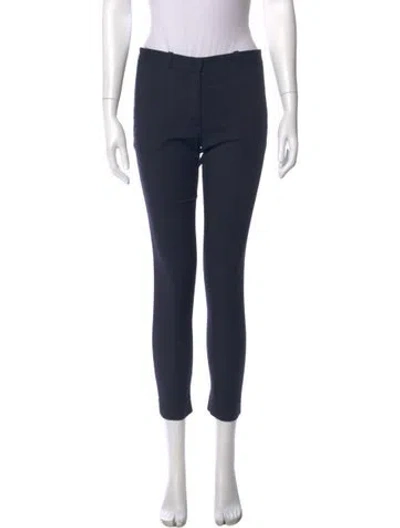 Pre-owned Joseph Straight Leg Pants In Blue