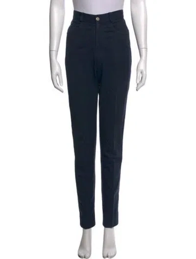 Pre-owned Joseph Straight Leg Pants In Blue