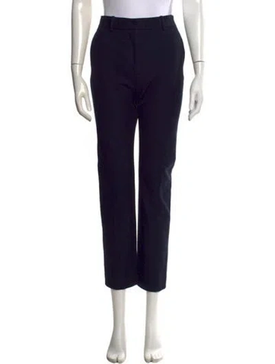 Pre-owned Joseph Straight Leg Pants In Blue