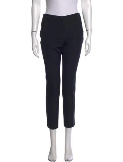 Pre-owned Joseph Straight Leg Pants In Blue