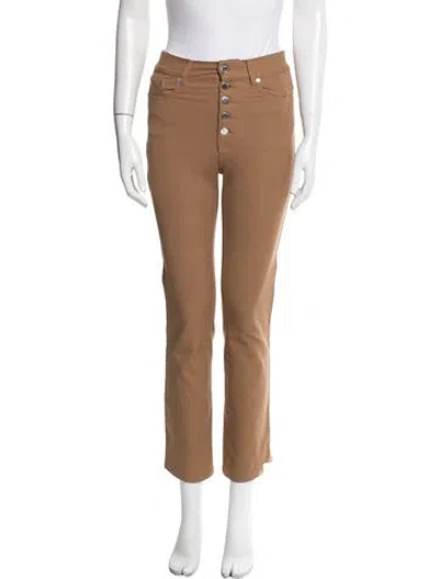 Pre-owned Joseph Straight Leg Pants In Brown