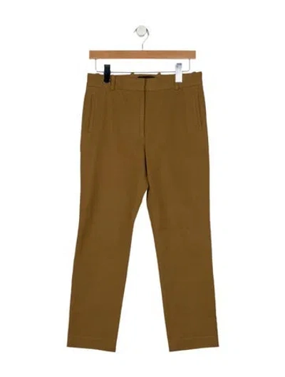 Pre-owned Joseph Straight Leg Pants In Brown