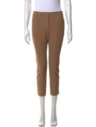 Pre-owned Joseph Straight Leg Pants In Brown