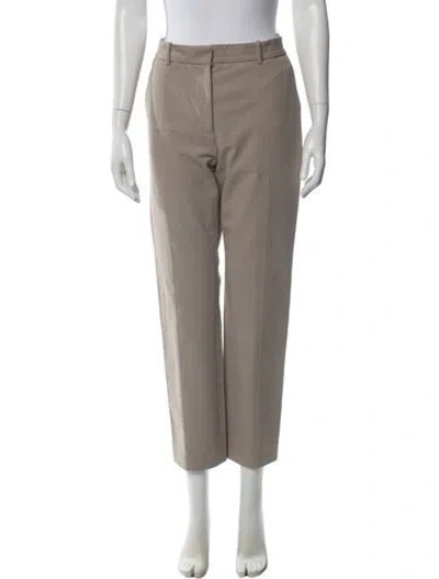 Pre-owned Joseph Straight Leg Pants In Gray