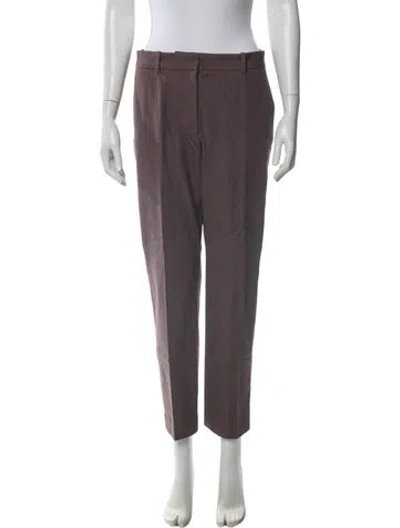Pre-owned Joseph Straight Leg Pants In Gray