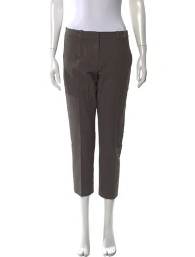 Pre-owned Joseph Straight Leg Pants In Gray