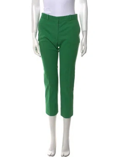Pre-owned Joseph Straight Leg Pants In Green
