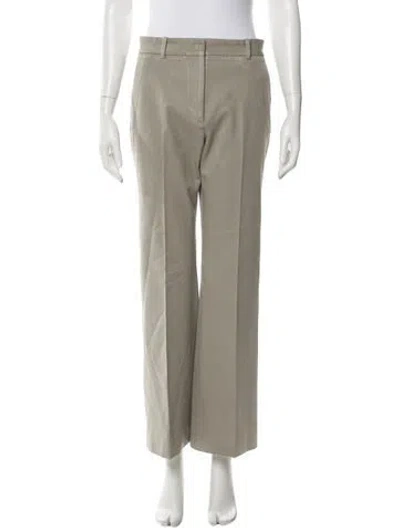 Pre-owned Joseph Straight Leg Pants In Green