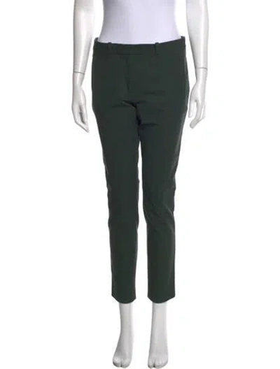 Pre-owned Joseph Straight Leg Pants In Green