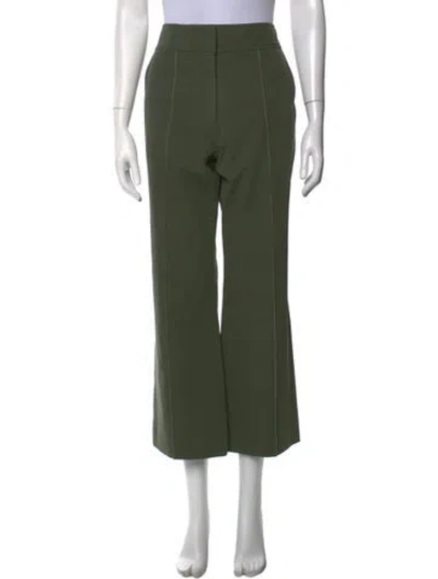 Pre-owned Joseph Straight Leg Pants In Green