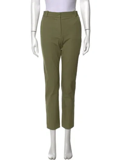 Pre-owned Joseph Straight Leg Pants In Green