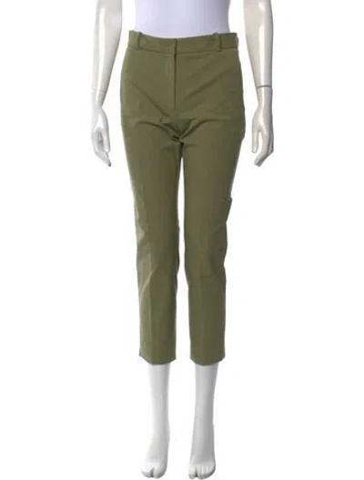 Pre-owned Joseph Straight Leg Pants In Green