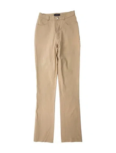 Pre-owned Joseph Straight Leg Pants In Neutral