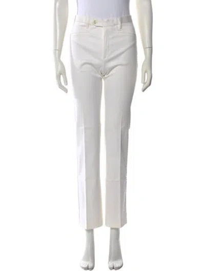Pre-owned Joseph Straight Leg Pants In Neutral