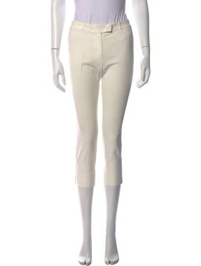 Pre-owned Joseph Straight Leg Pants In Neutrals