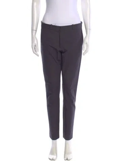 Pre-owned Joseph Straight Leg Pants In Purple