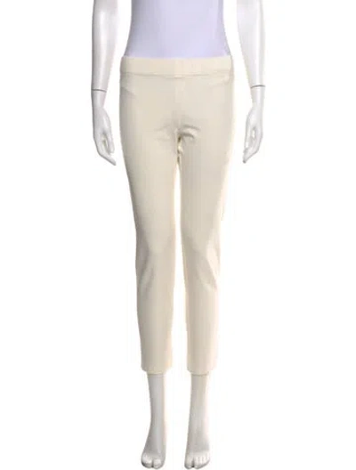 Pre-owned Joseph Straight Leg Pants In White