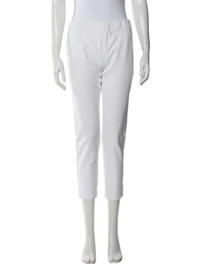 Pre-owned Joseph Straight Leg Pants In White