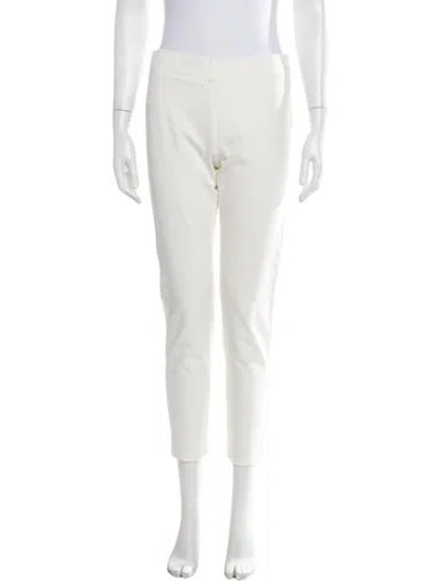 Pre-owned Joseph Straight Leg Pants In White