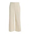 Joseph Stretch Cotton Temple Trousers In White