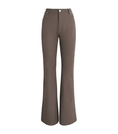 Joseph Stretch-gabardine Bond Trousers In Brown