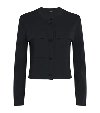 JOSEPH STRETCH-KNIT CARDIGAN JACKET